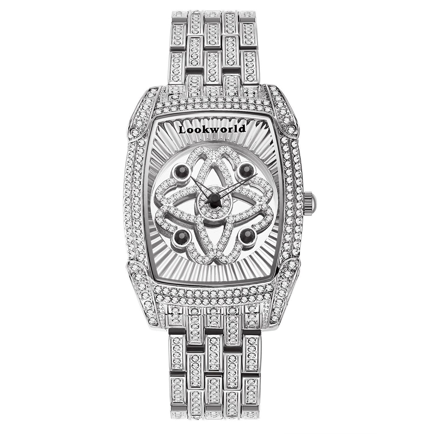 Women’s Rotating Crystal Dial Fashion Watch-Enhance Your Luck