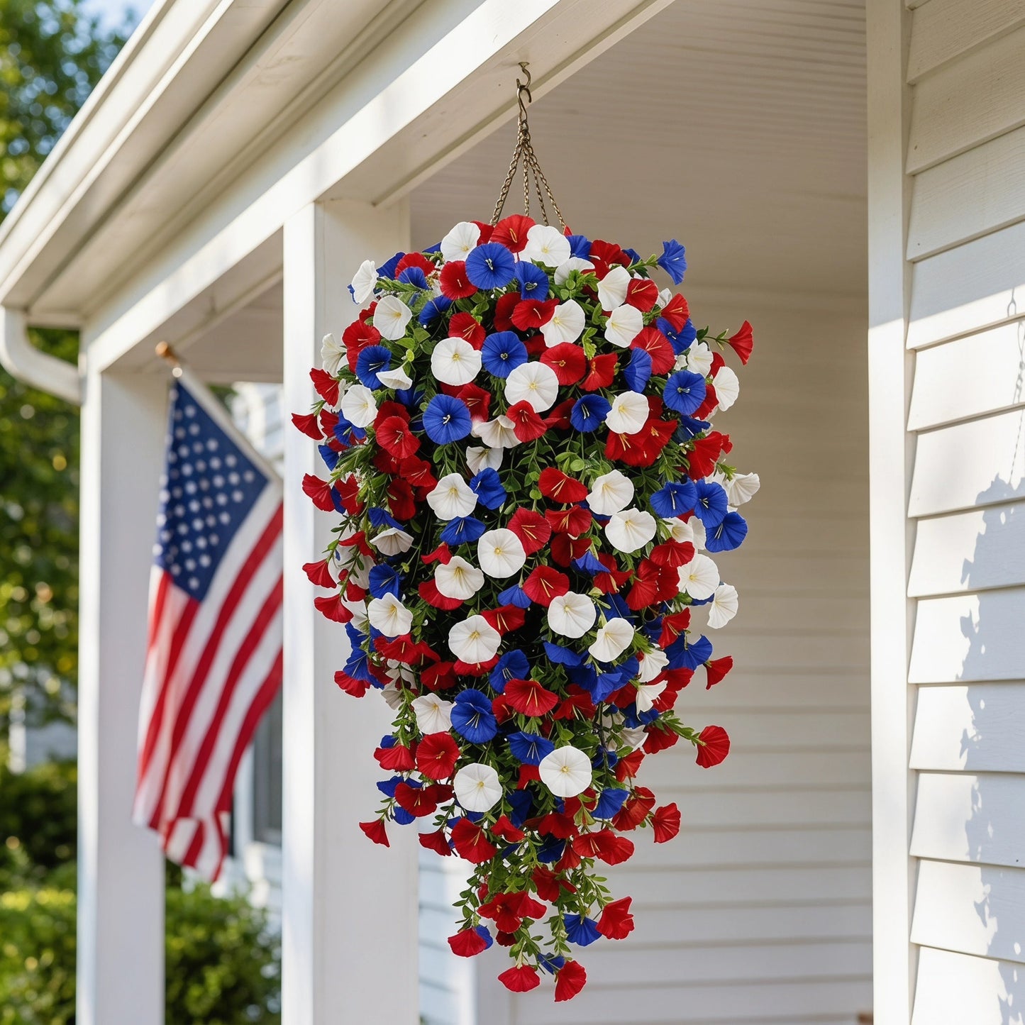 4th of July Decoration Tricolor Patriotic Artificial Flower