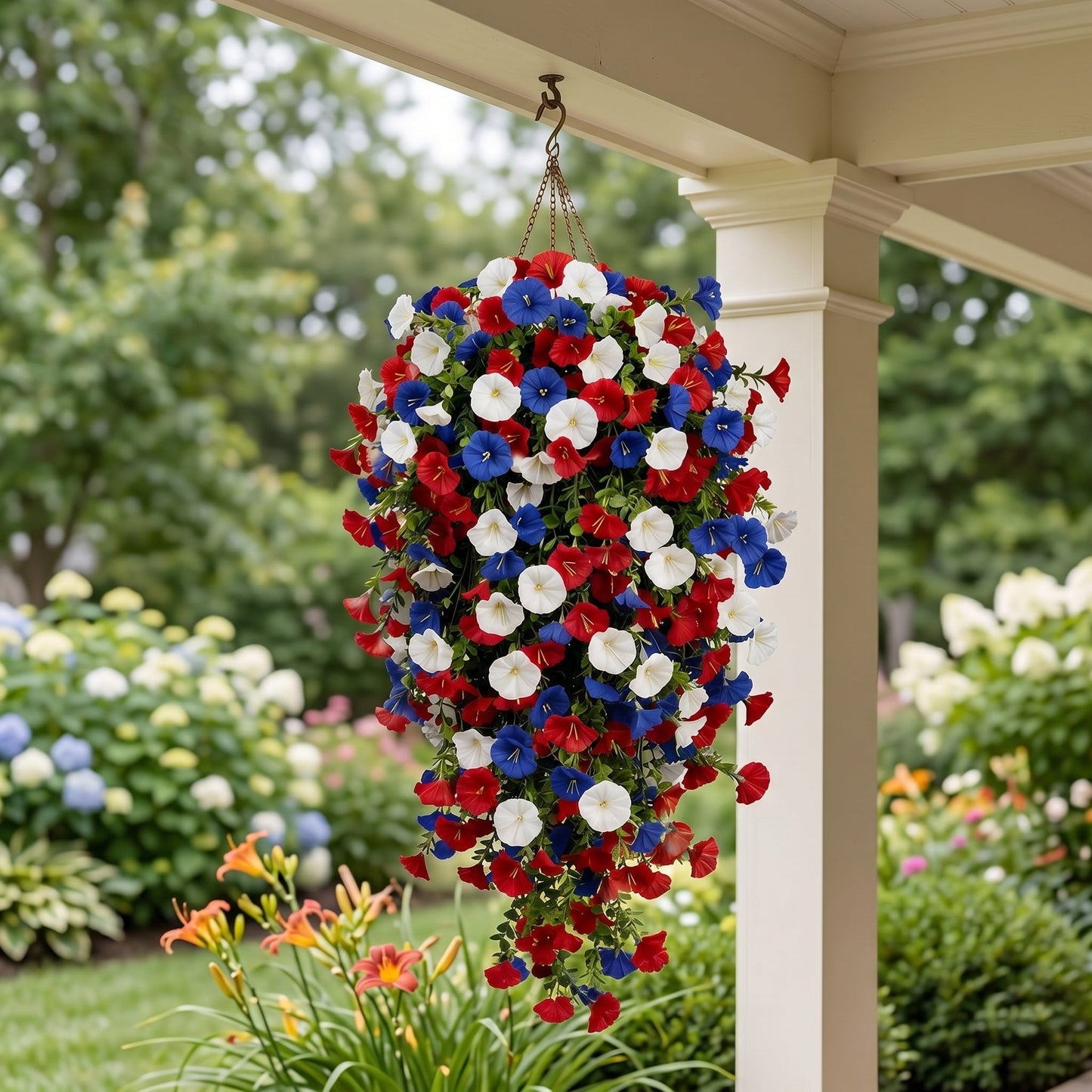 4th of July Decoration Tricolor Patriotic Artificial Flower