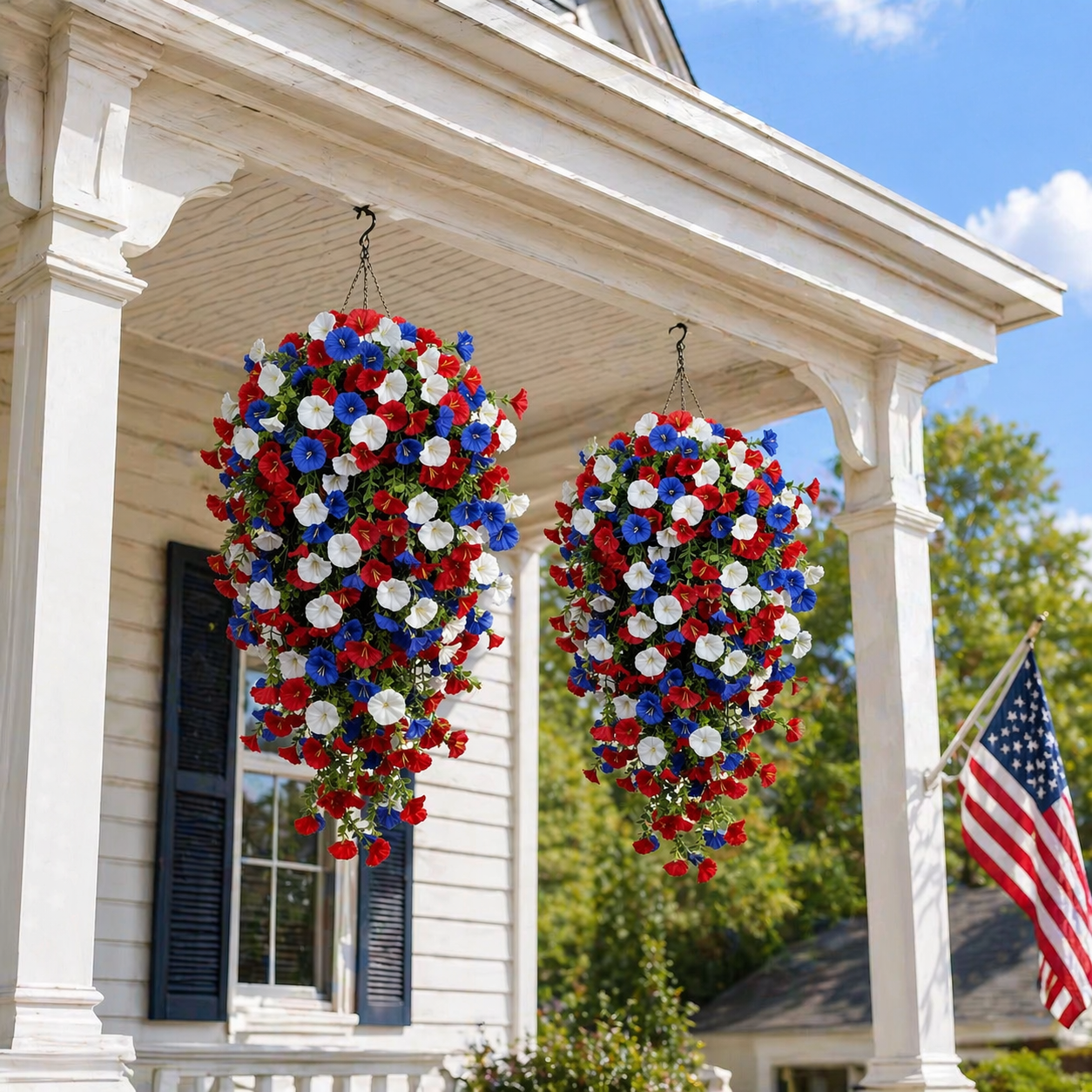4th of July Decoration Tricolor Patriotic Artificial Flower