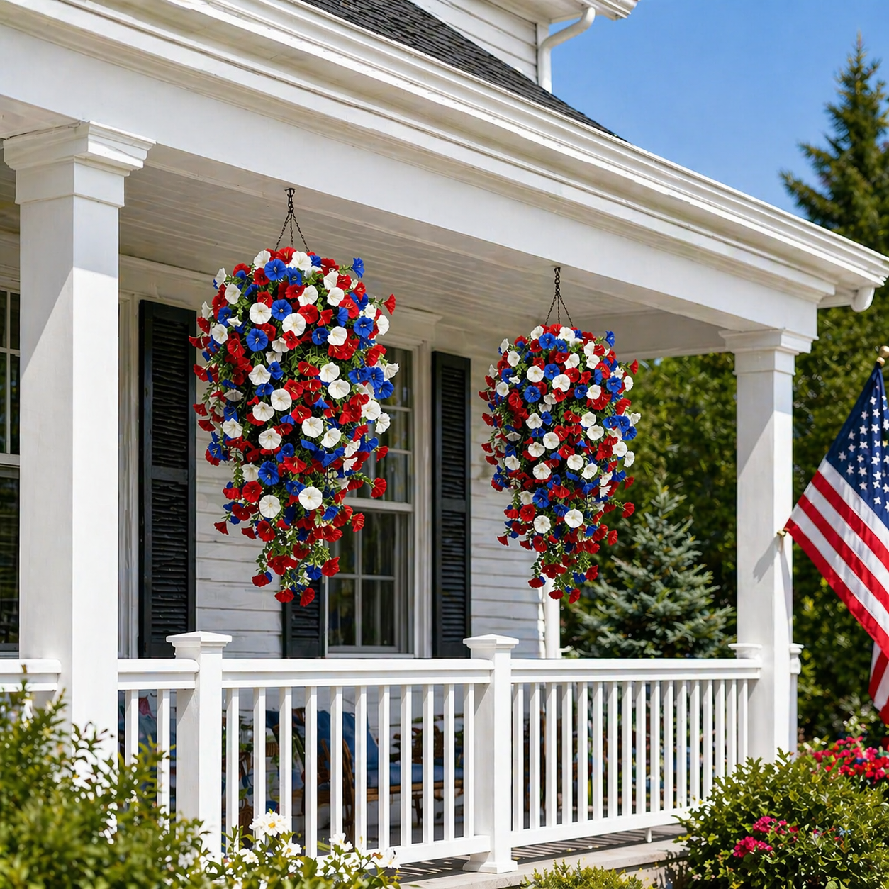 4th of July Decoration Tricolor Patriotic Artificial Flower