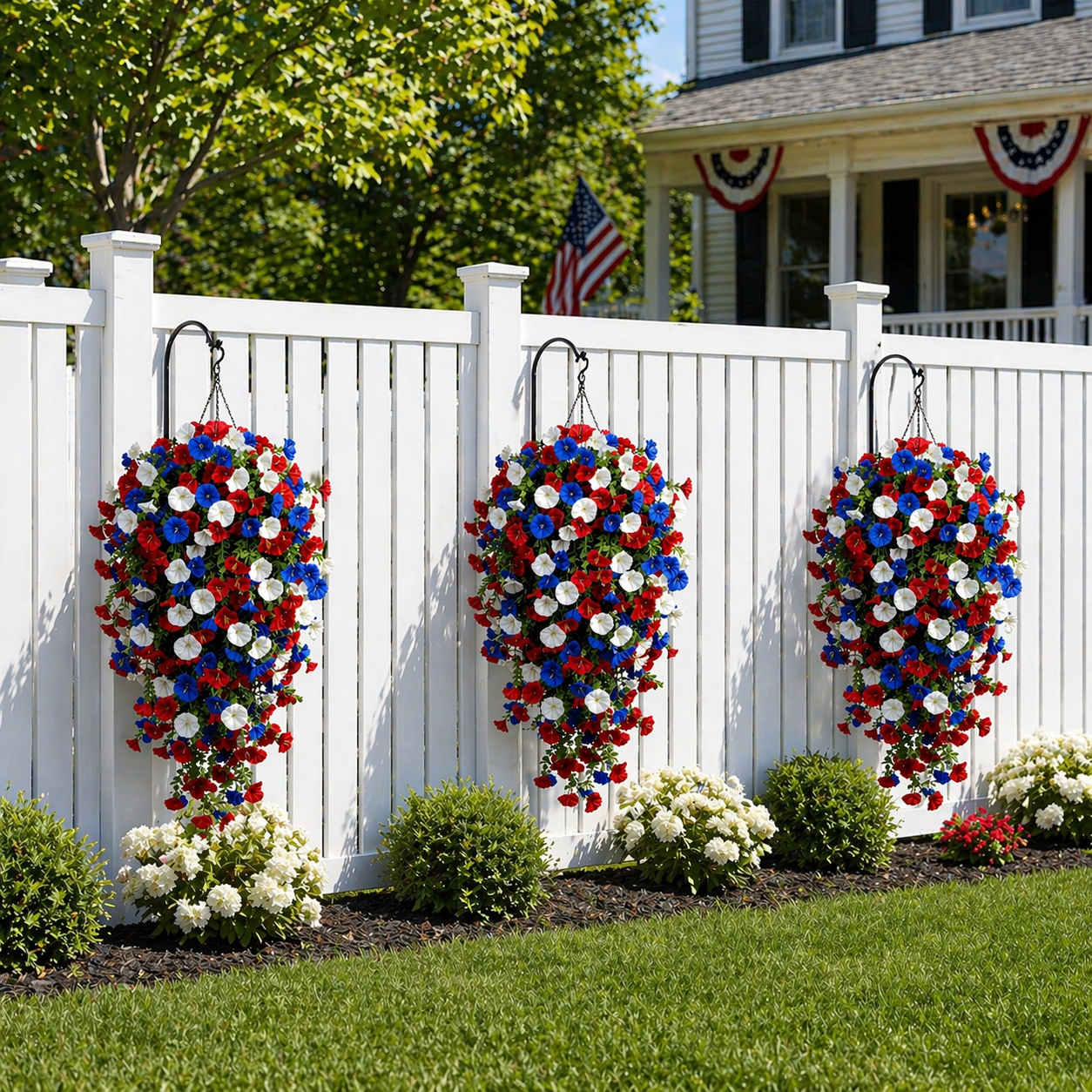 4th of July Decoration Tricolor Patriotic Artificial Flower