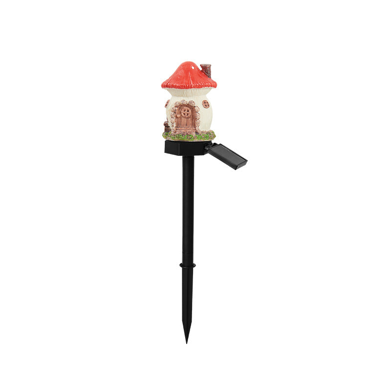 ⚡LIMITED TIME — 60% OFF💡🏡Solar Fairy-Tale Mushroom Cottage Garden Light🍄✨