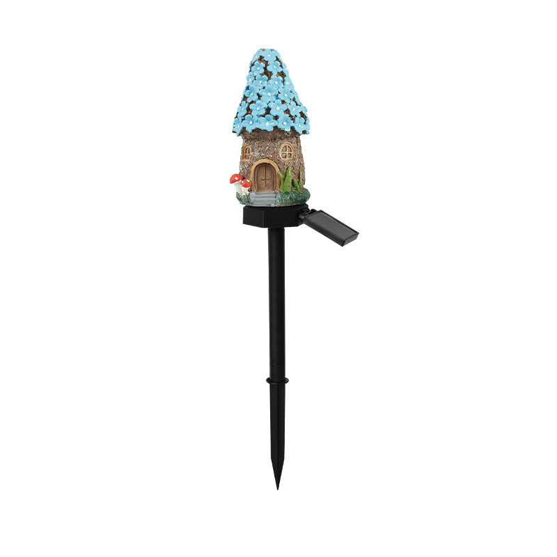 ⚡LIMITED TIME — 60% OFF💡🏡Solar Fairy-Tale Mushroom Cottage Garden Light🍄✨