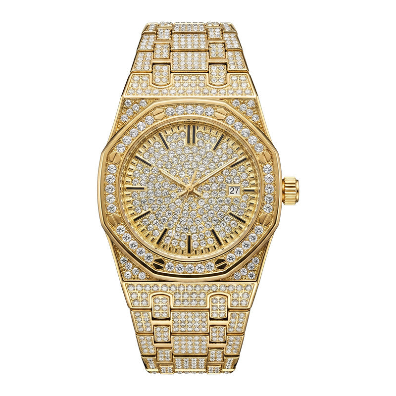 🔥 LIMITED TIME 70% OFF | Luxury Iced Out Quartz Watch for Men