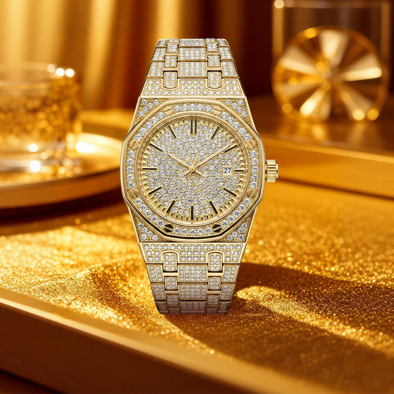 🔥 LIMITED TIME 70% OFF | Luxury Iced Out Quartz Watch for Men